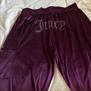 New Juicy Couture Purple Velour Pants